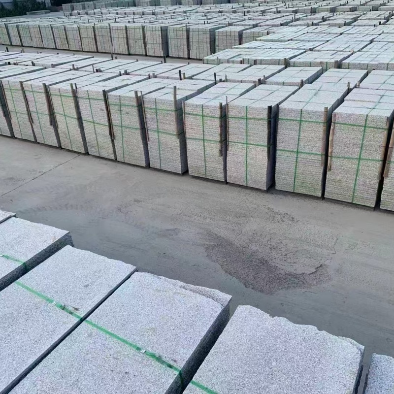 绍兴芝麻白火烧板石材厂家